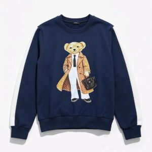Moletom Teddy Bear Azul Marinho